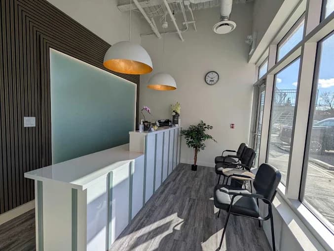 Bright waiting area with natural light at Rundlehorn Smiles Dental