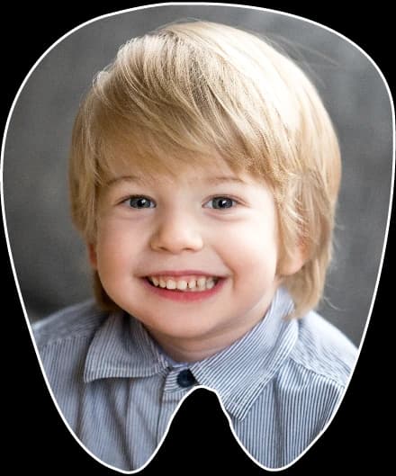 Child at the dentist