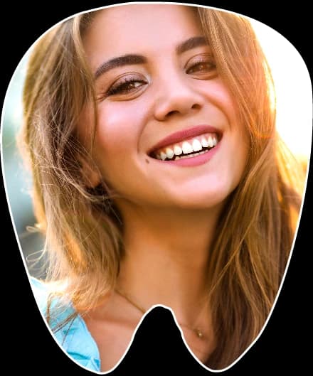 Young woman smiling